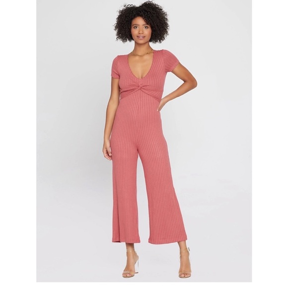 NWOT LSpace Terracotta Jasmine Jumpsuit - Picture 7 of 7